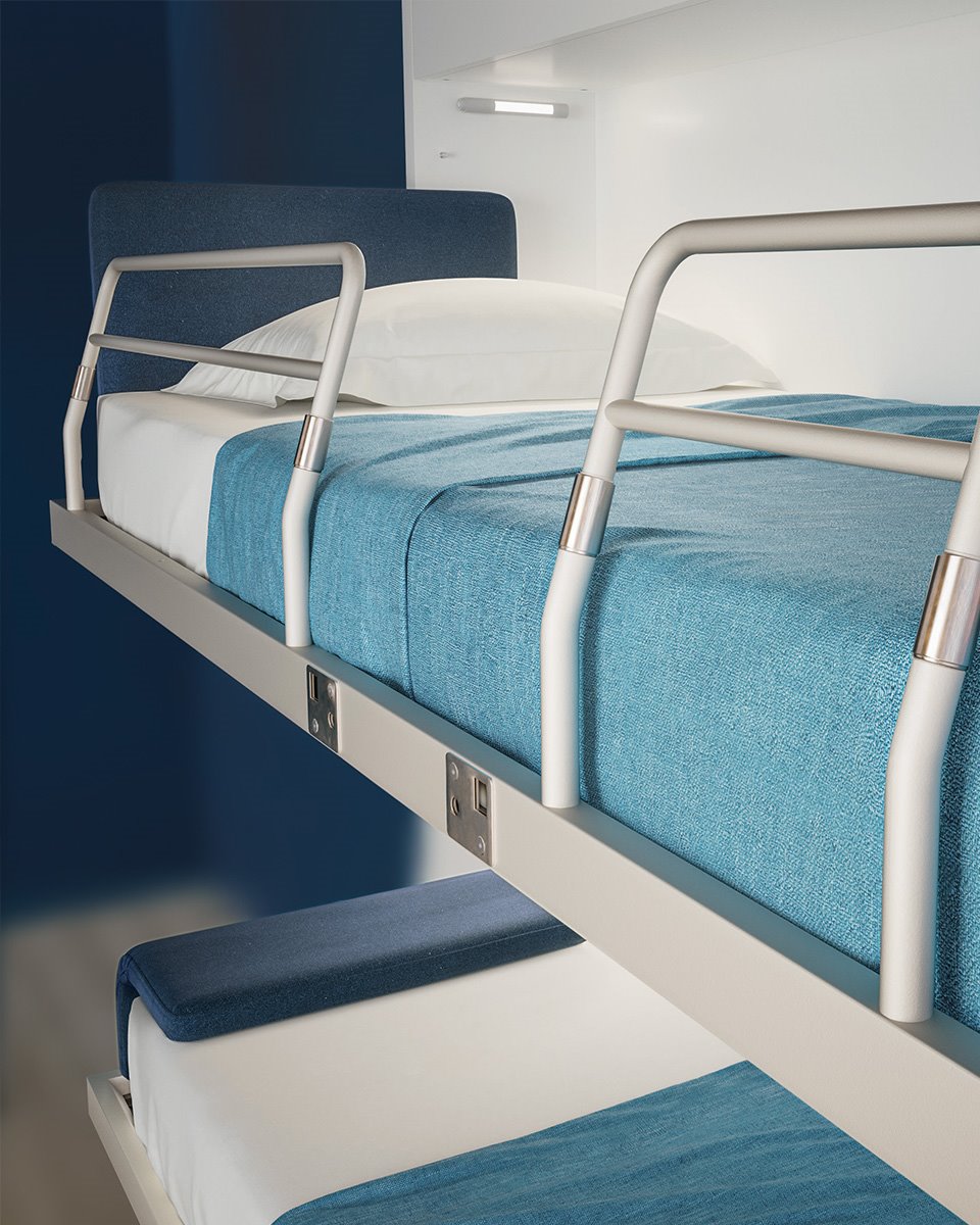 Inklapbaar stapelbed BedHabits 6